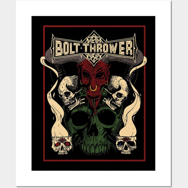 BOLT THROWER INSANITY Wall Art by pertasaew